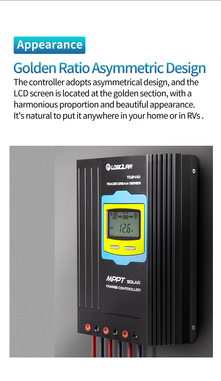 Ldsolar 24V30A MPPT Solar Charge Controller for Solar Power System