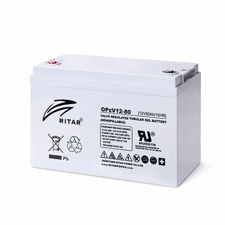 Opzv Series Tubular Gel VRLA Batteries for UPS Solar Energy